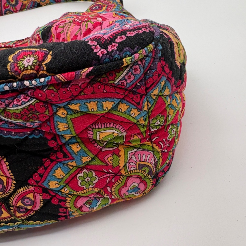 Vera Bradley Symphony In Hue Retired Paisley Reversible Tote shoulder bag - Picture 2 of 10